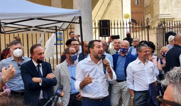 Salvini contro Letta: "Si candida a Siena? Ci impegniamo a rimandarlo a Parigi"