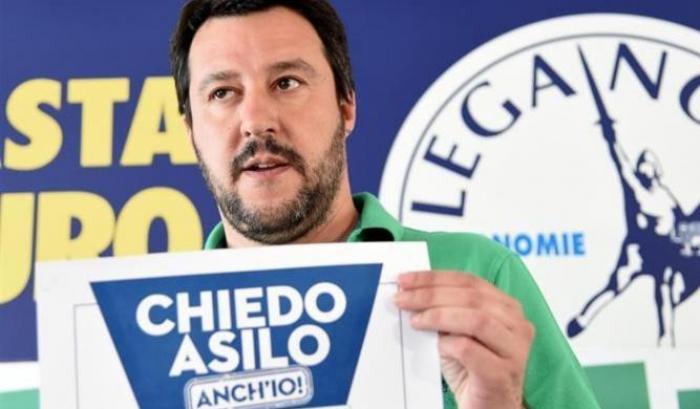 Migranti: altro che "green" quando sente parlare di pass, Salvini vede "red"