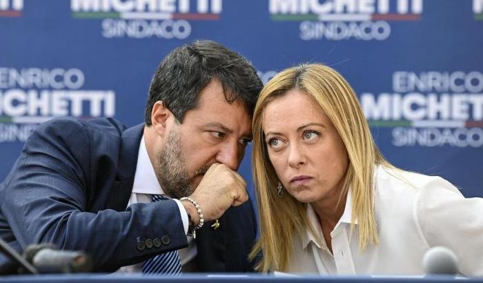 Meloni promette 'amore politico' a Salvini: "Nelle alleanze siamo per la monogamia"