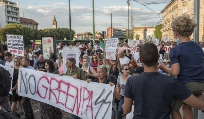 La Digos segnala alla procura i promotori dei cortei no-vax a Torino