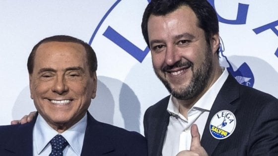 Salvini elogia Berlusconi nel nome dell'alleanza reazionaria: "Uomo generoso e lungimirante"