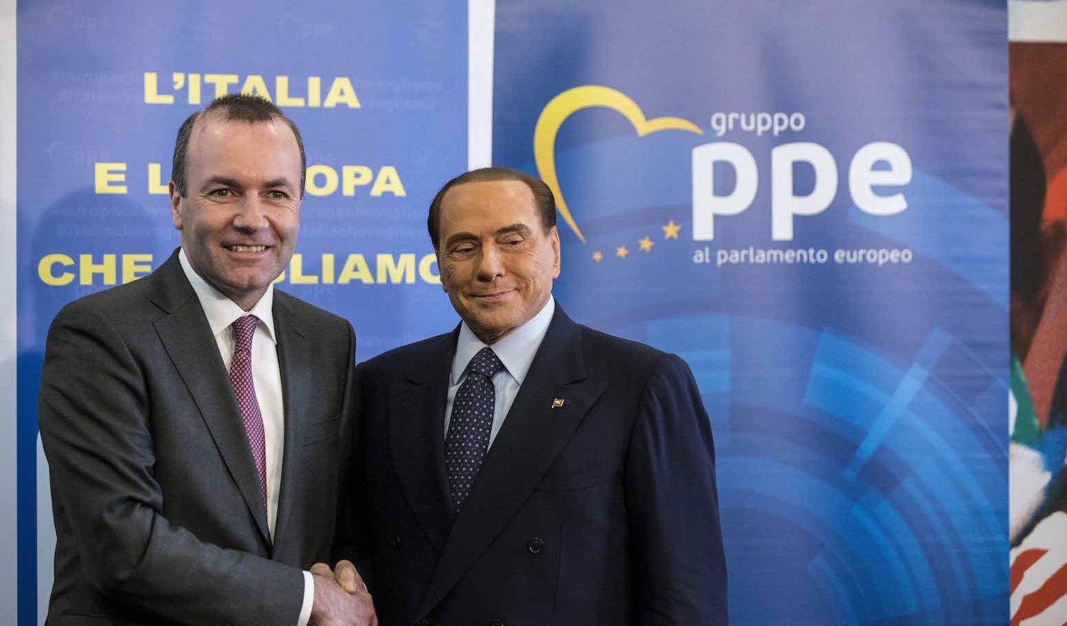 Berlusconi al Quirinale, nel 'teatrino' propagandistico anche Manfred Weber del Ppe: 