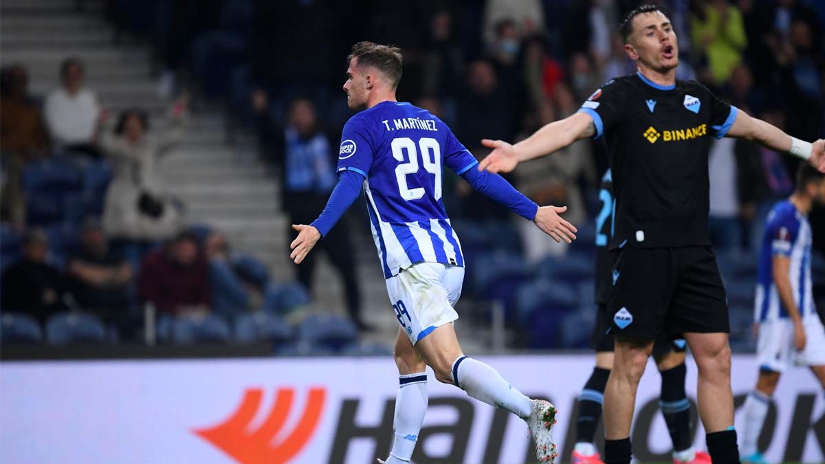 La Lazio cade a Porto, ok l'Atalanta in casa, pari al Nou Camp per il Napoli