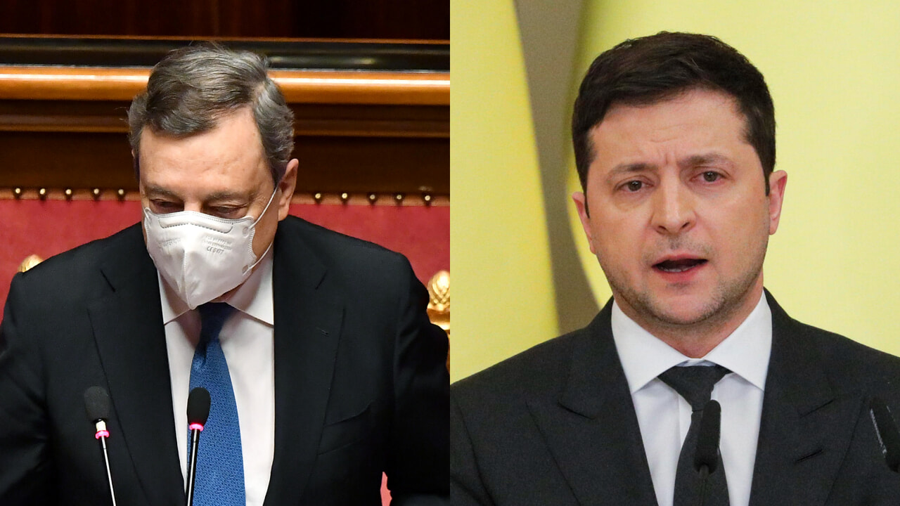 Uscita della Russia da Swift: Draghi sente Zelensky e si dice favorevole