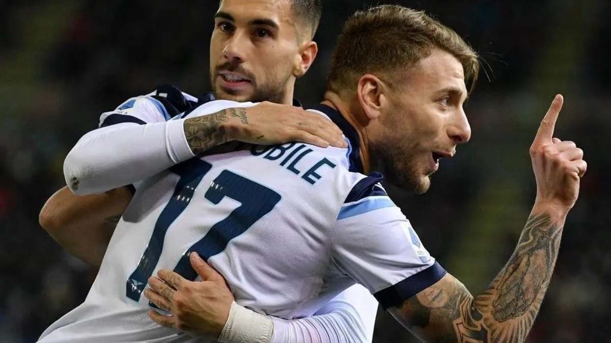 La Lazio travolge i Cagliari e si diverte: 3 a 0 in Sardegna, Immobile raggiunge Piola