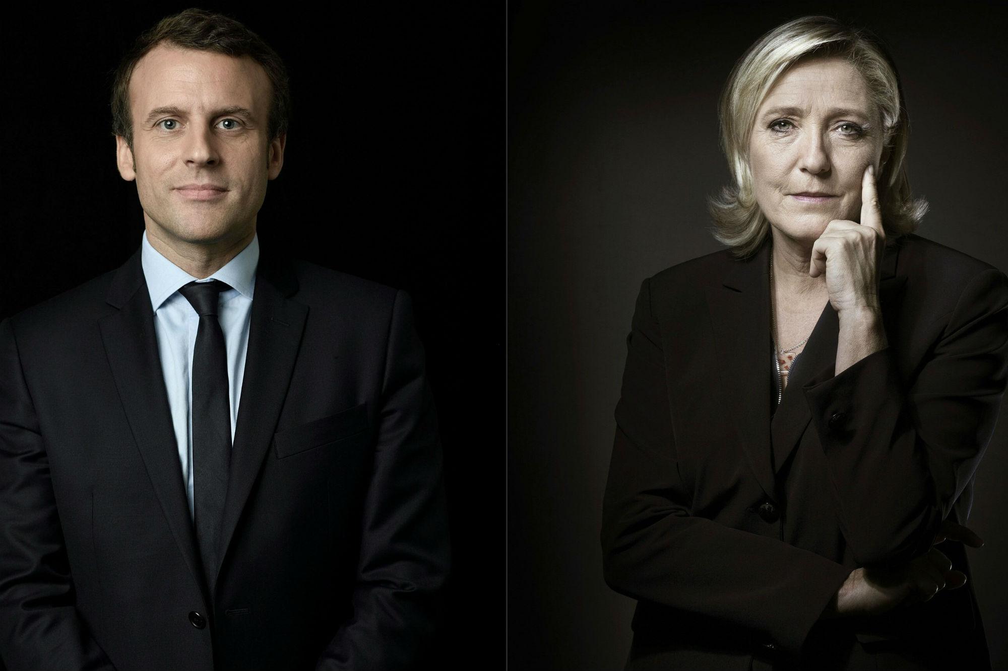 Sondaggi politici, in Francia Le Pen marca stretto Macron: si restringe il vantaggio del Presidente