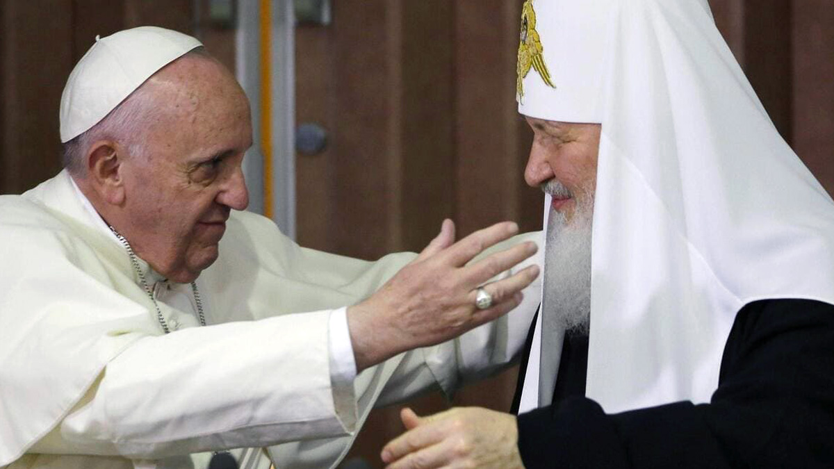 Ucraina, Papa Francesco potrebbe incontrare Kirill a Gerusalemme a giugno