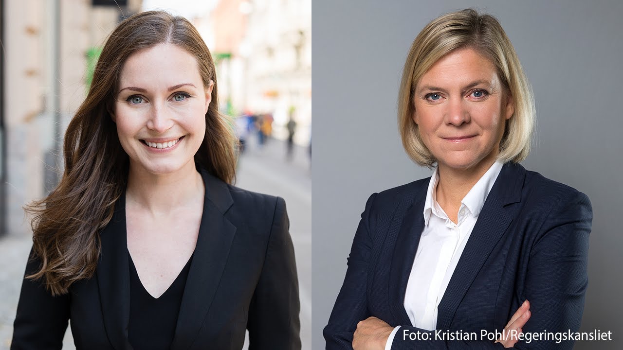 Sanna Marin e Magdalena Andersson a colloquio: il futuro di Finlandia e Svezia è nella Nato