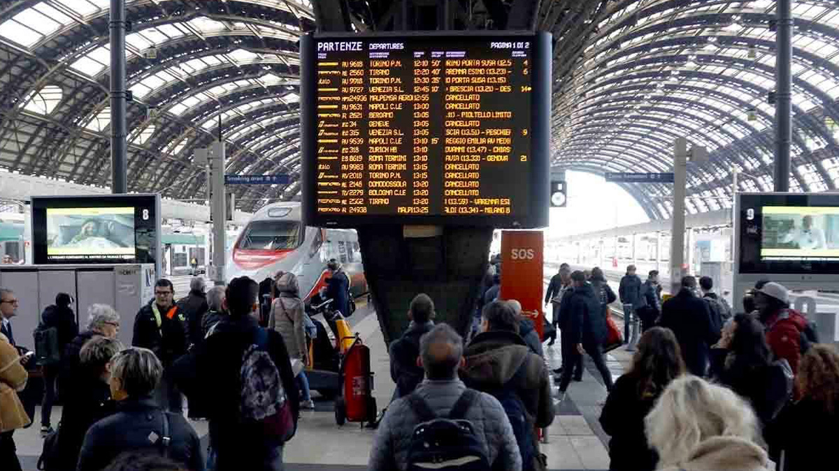 Sciopero dei treni, sarà un venerdì nero per tutta l'Italia: stop di 24 ore ai trasporti