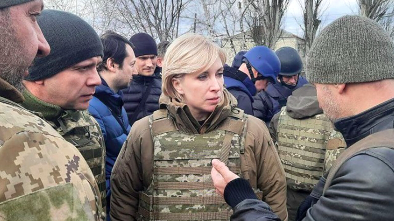 La vicepremier ucraina Irina Vereshchuk: "Putin vuole distruggere il nostro governo"
