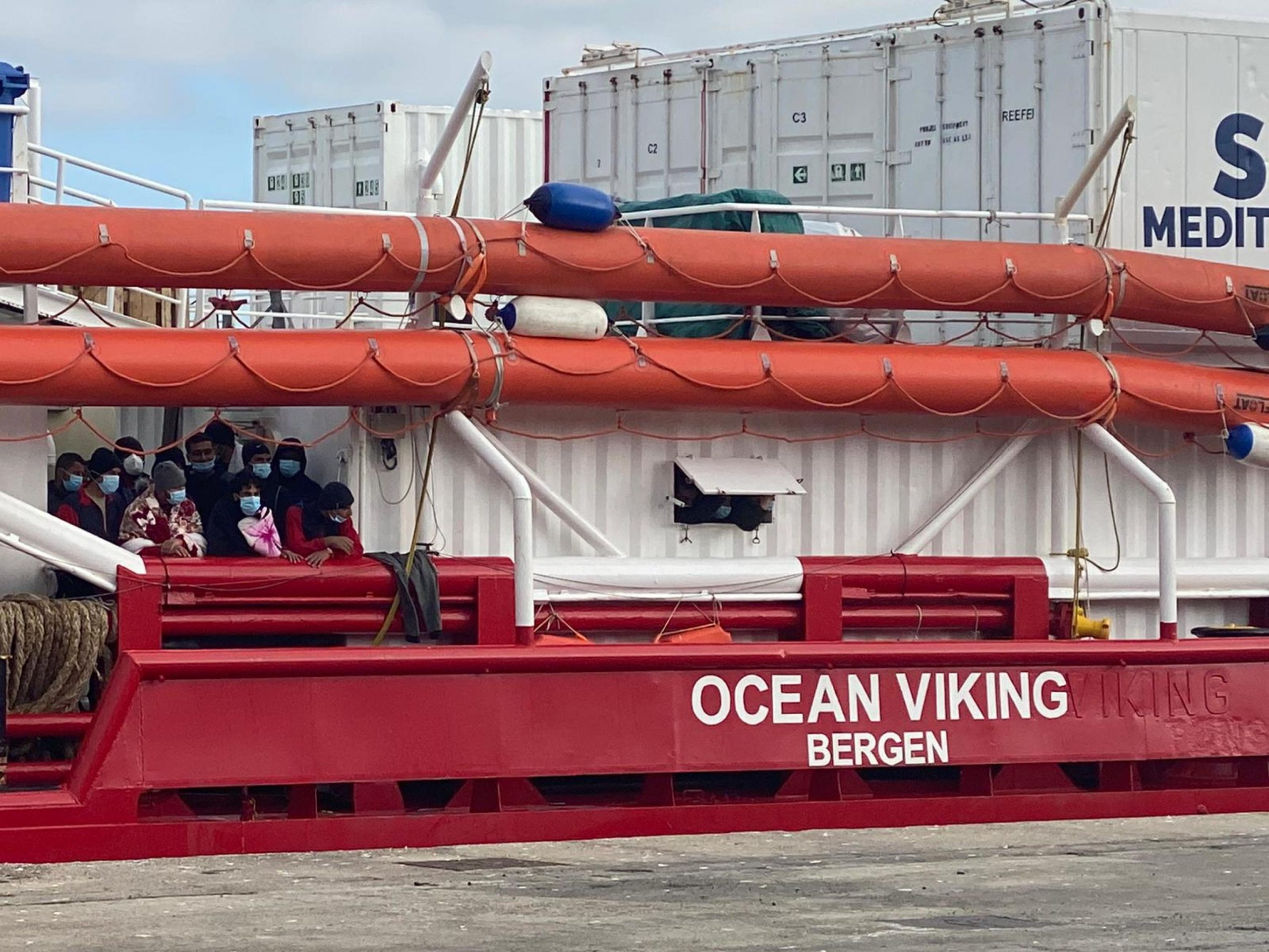 La Ocean Viking sbarcherà a Ravenna, arrivo previsto il 31 dicembre