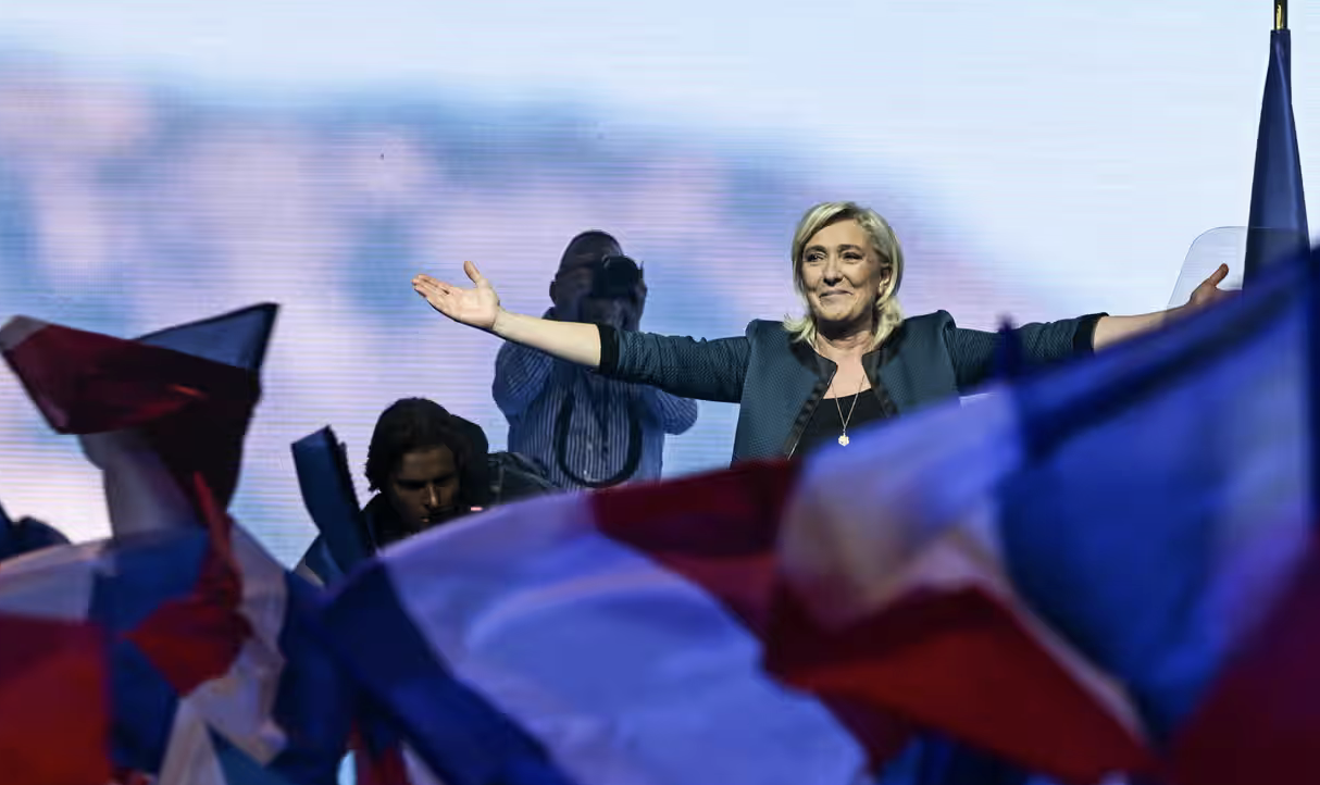 Francia, exit poll: in testa Le Pen con il 33% ma il Nuovo Fronte Popolare ha il 28,5%