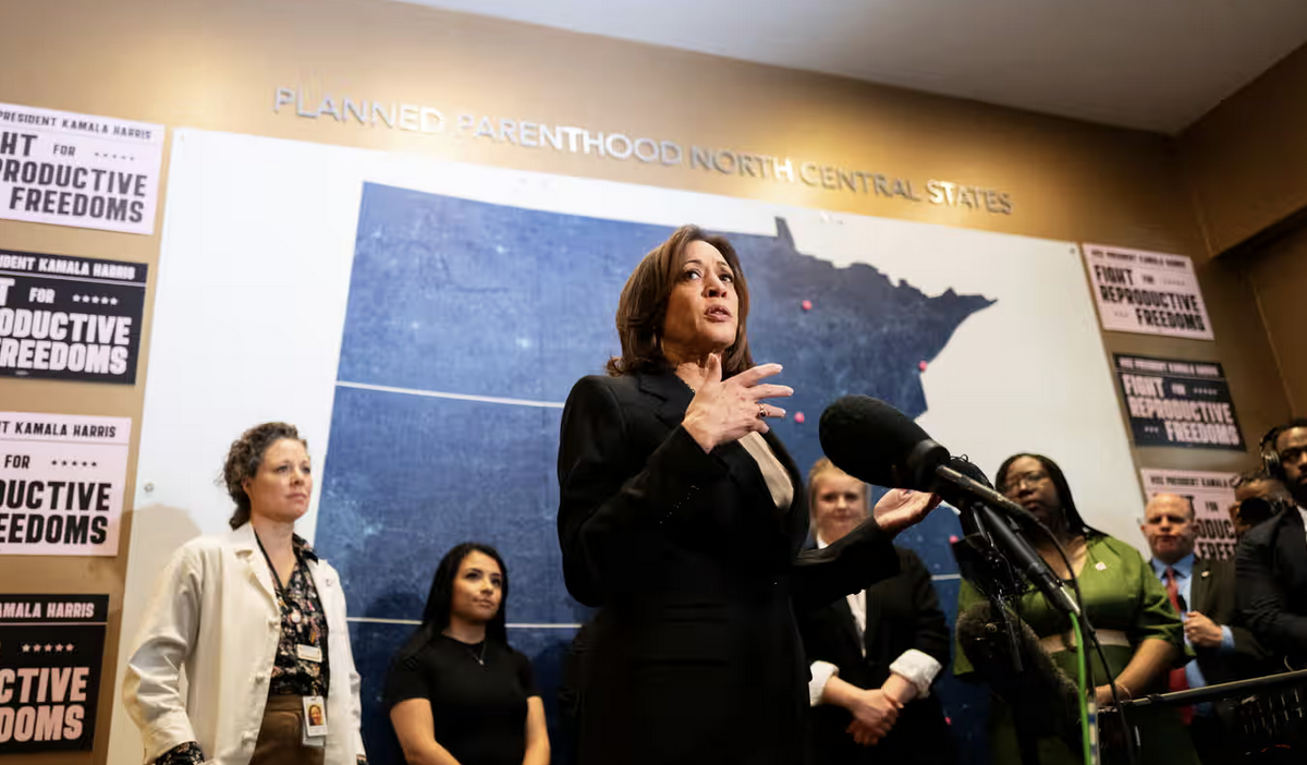 I principali gruppi per il diritto all'aborto si stanno schierando a sostegno di Kamala Harris