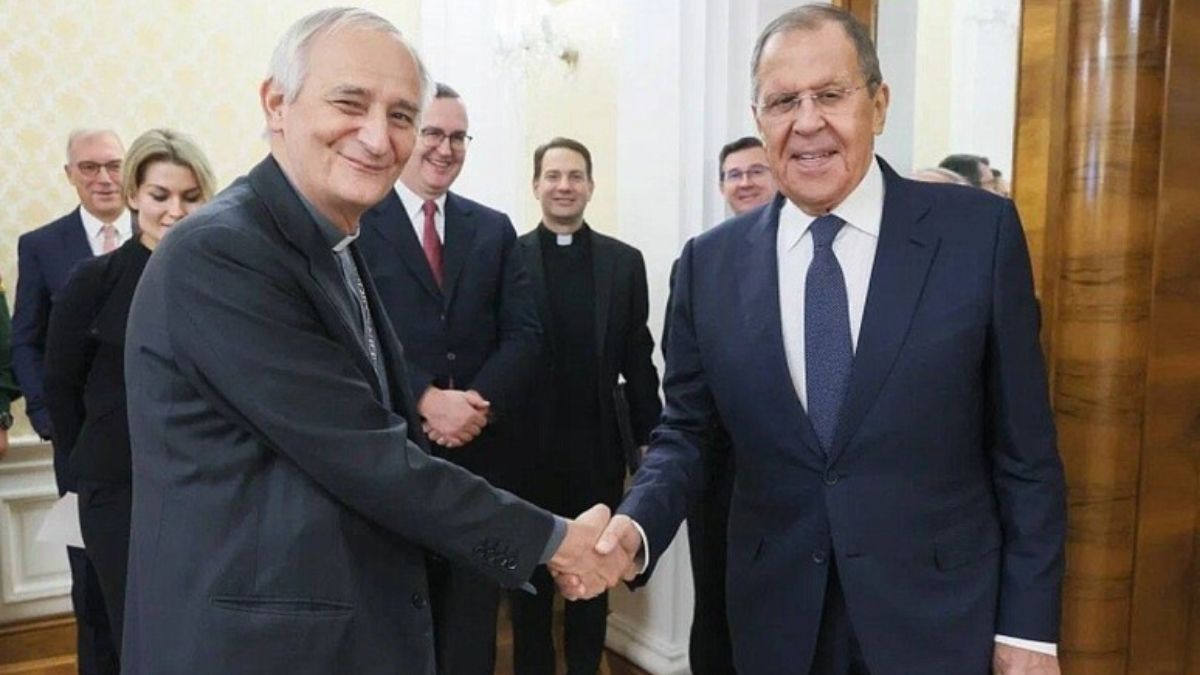 Lavrov incontra il cardinale Zuppi