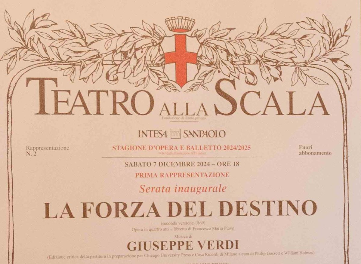 Prima alla Scala di Milano con l’opera innominabile di Verdi