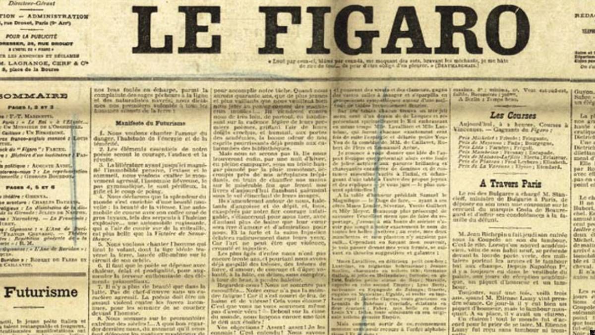 Come il Manifesto del Futurismo di Marinetti intercettò i sentimenti giovanili