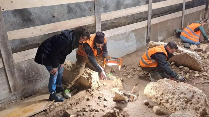 Trento: rinvenuta una monumentale necropoli nel centro della città