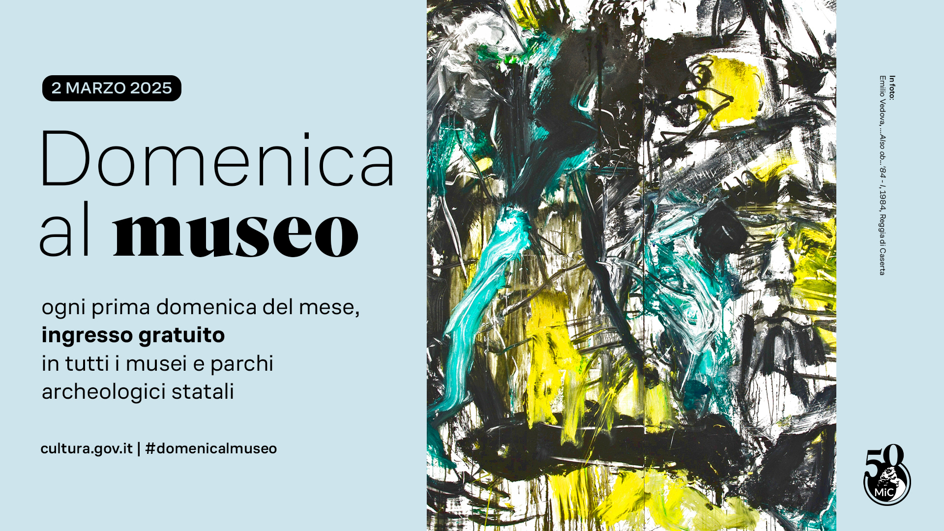 Torna il 2 marzo #domenicalmuseo