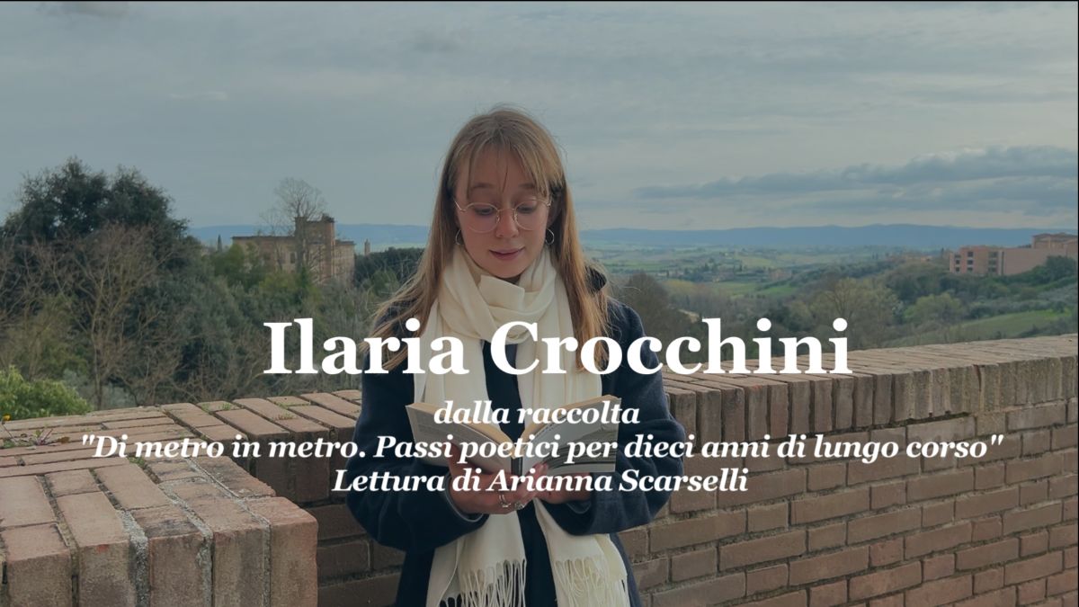 Il mese della poesia: Ilaria Crocchini dalla raccolta "Di metro in metro. Passi poetici per dieci anni di lungo corso"